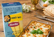 מתכון יצירתי להכנת מנה חגיגית לשולחן פסח: לזניה עם ירקות קלויים וגבינות